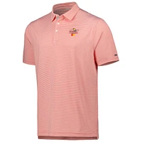 Men's Nike Red/White Arnold Palmer Invitational Player Control Performance Striped Polo
