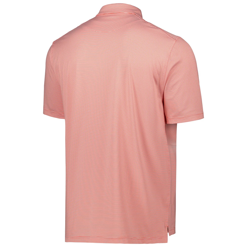 Men's Nike Red/White Arnold Palmer Invitational Player Control Performance Striped Polo