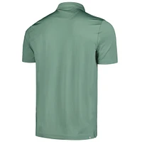Men's Puma Green Arnold Palmer Invitational Floral Trim MATTR Polo