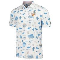 Men's Puma x Arnold Palmer Collection White Invitational Palmer's Place CLOUDSPUN Polo