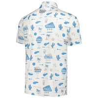 Men's Puma x Arnold Palmer Collection White Invitational Palmer's Place CLOUDSPUN Polo