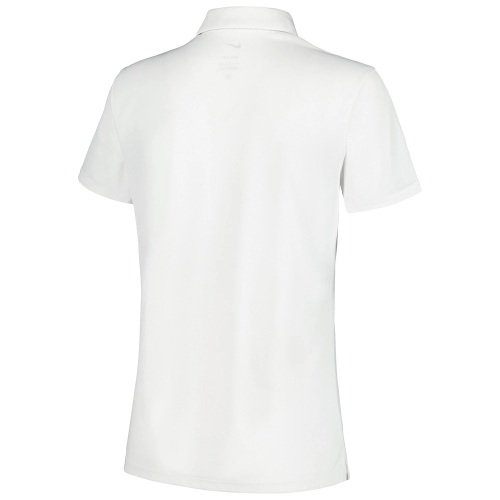 Women's Nike White Arnold Palmer Invitational Victory Performance Polo