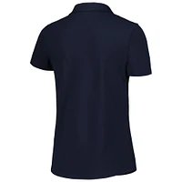 Women's Puma Navy Arnold Palmer Invitational Piped CLOUDSPUN Polo