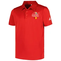 Youth adidas Red Arnold Palmer Invitational Performance Polo