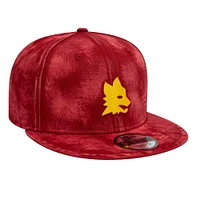 Men's New Era Red AS Roma Tie-Dye 9FIFTY Snapback Hat