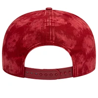 Men's New Era Red AS Roma Tie-Dye 9FIFTY Snapback Hat