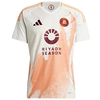 Men's adidas White AS Roma 2024/25 Away Replica Jersey