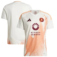 Men's adidas White AS Roma 2024/25 Away Replica Jersey