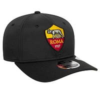 Men's New Era Black AS Roma Core Flex Hat