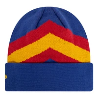 Men's New Era  Blue AS Roma 92 Cuffed Knit Hat