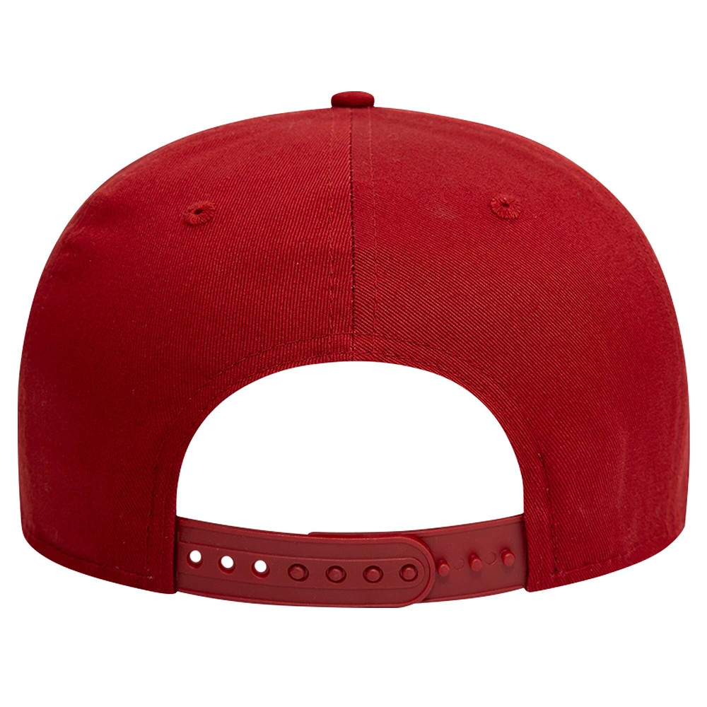 Casquette Snapback AS Roma Core 9FIFTY New Era rouge pour homme