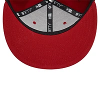 Casquette Snapback AS Roma Core 9FIFTY New Era rouge pour homme