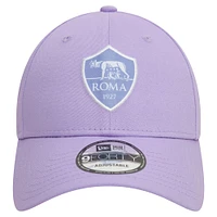 Women's New Era Purple AS Roma Micro 9FORTY Adjustable Hat
