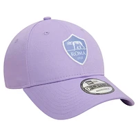 Women's New Era Purple AS Roma Micro 9FORTY Adjustable Hat
