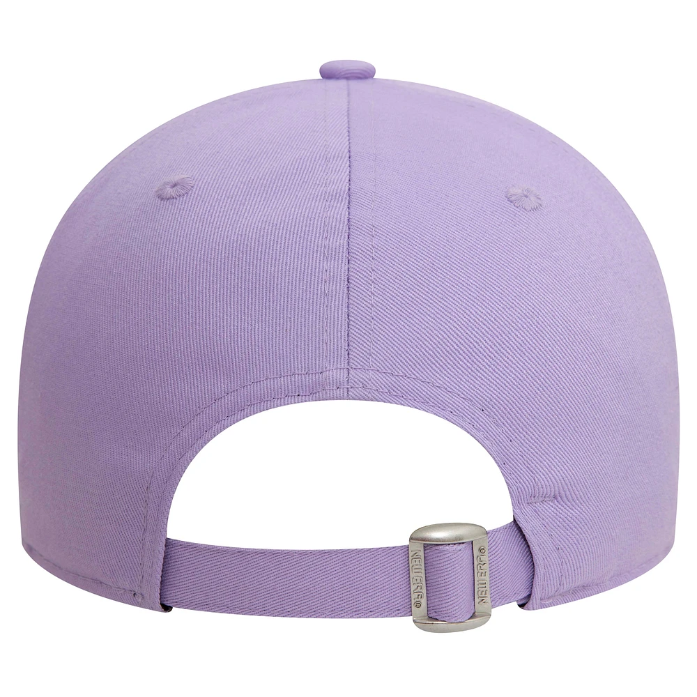 Women's New Era Purple AS Roma Micro 9FORTY Adjustable Hat