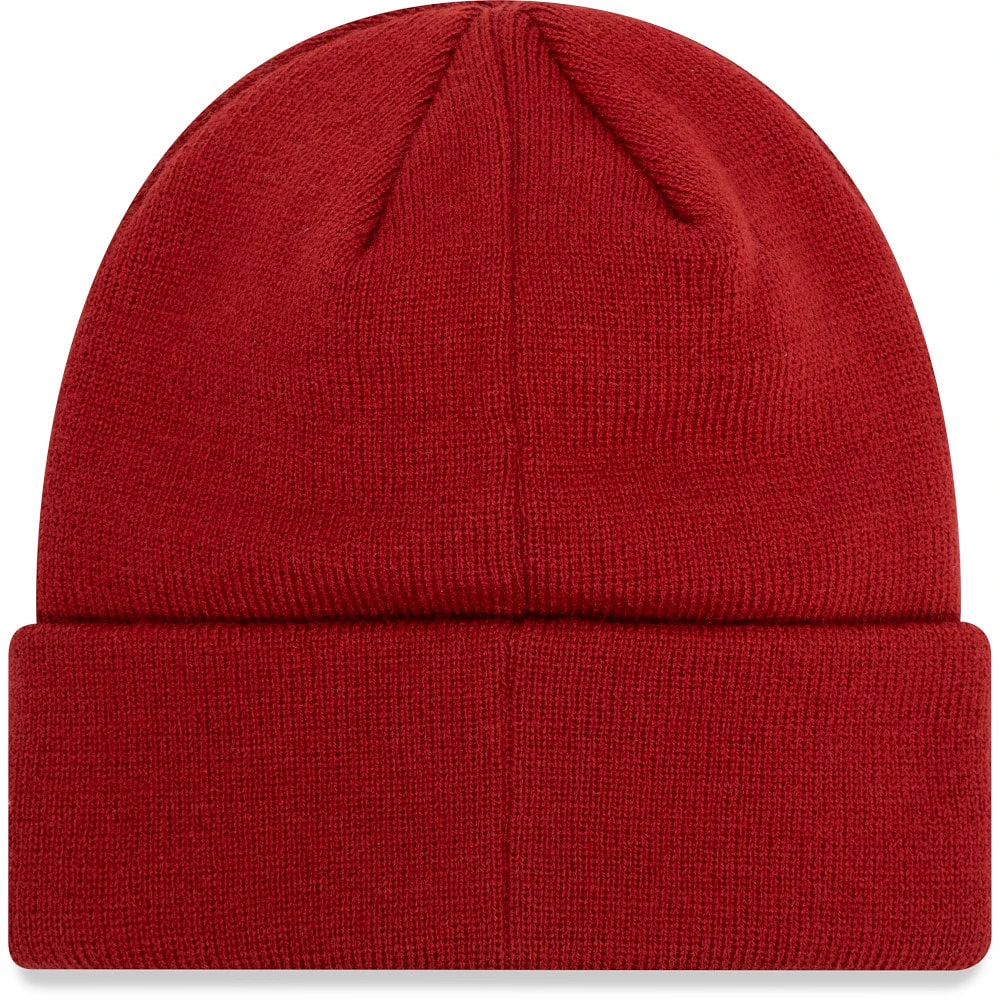 Youth New Era Red AS Roma Core Cuffed Knit Hat