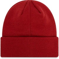 Youth New Era Red AS Roma Core Cuffed Knit Hat