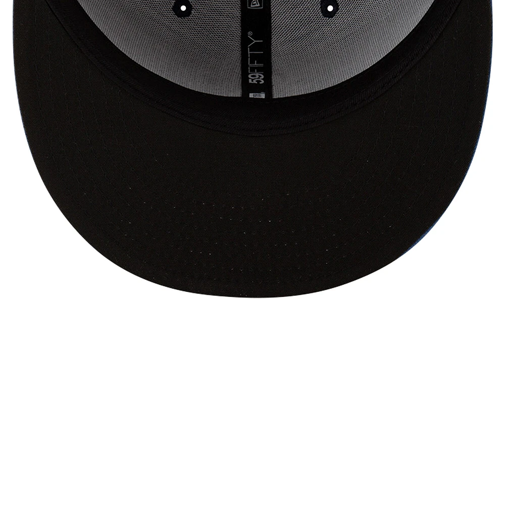 Men's New Era Navy Asheville Tourists Theme Night Beer City 59FIFTY Fitted Hat