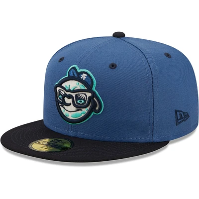 Casquette ajustée 59FIFTY Royal Asheville Tourists Collection New Era pour homme