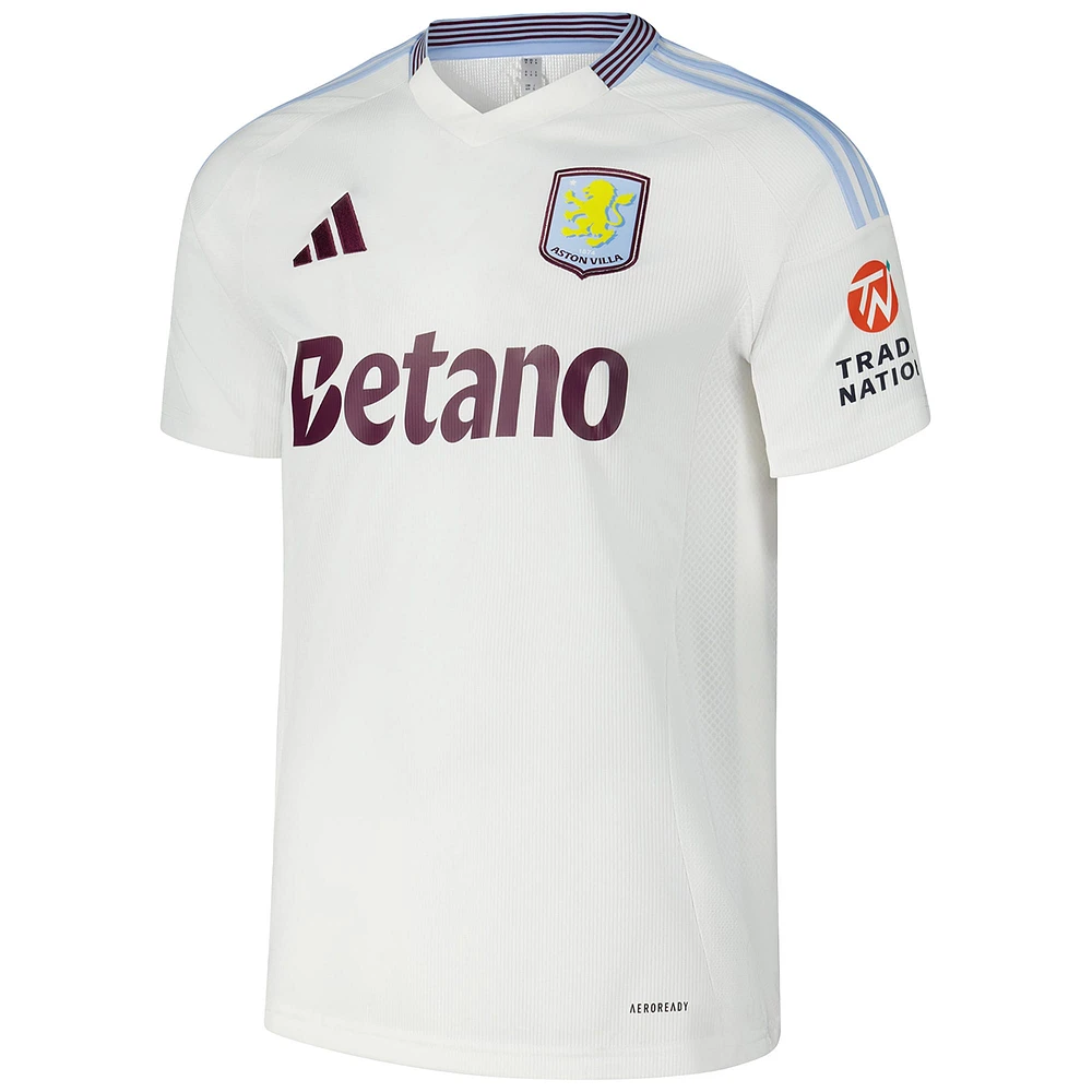Men's adidas White Aston Villa 2024/25 Away Replica Jersey