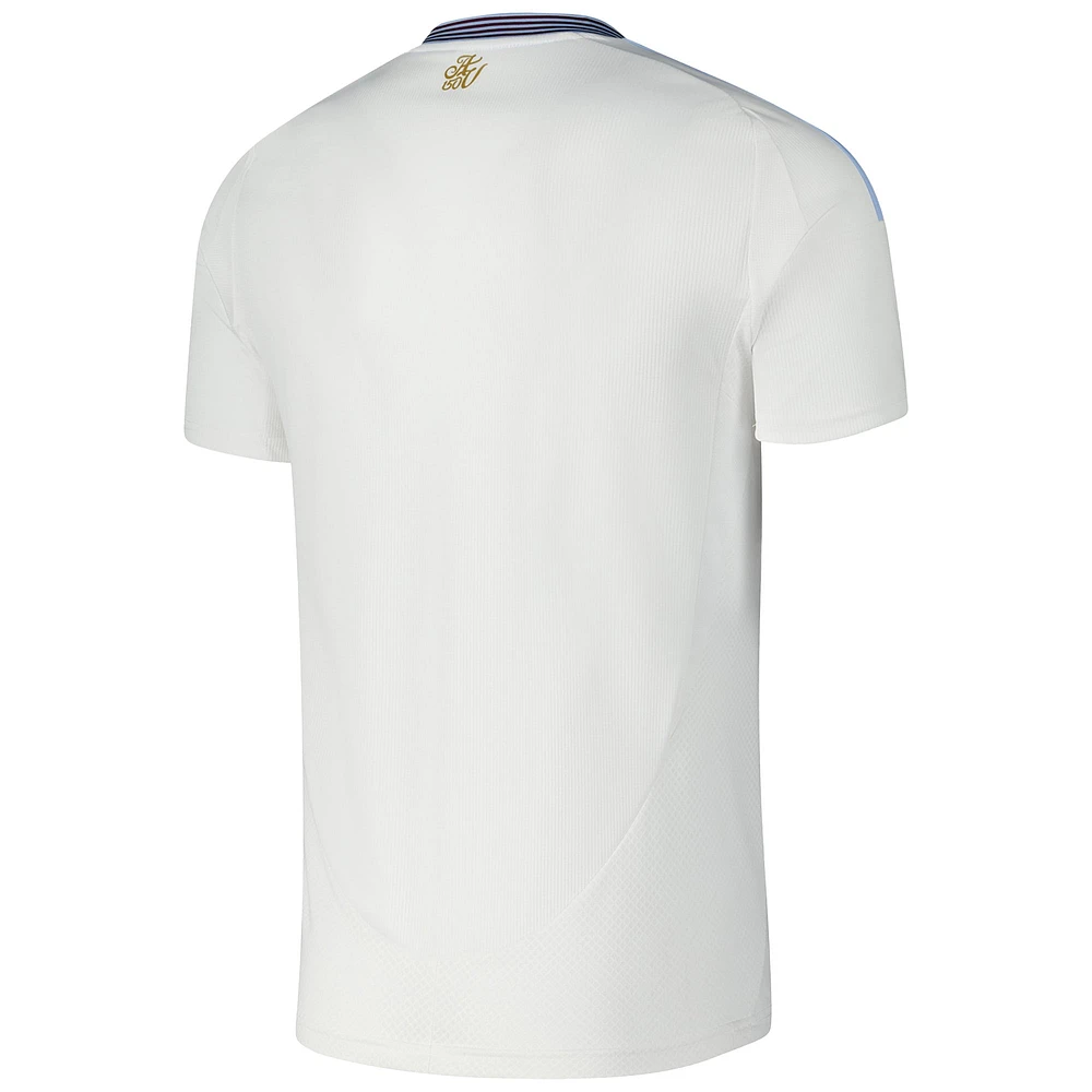 Men's adidas White Aston Villa 2024/25 Away Replica Jersey