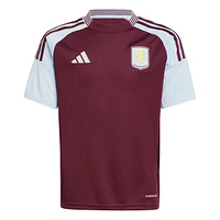 Youth adidas Claret Aston Villa 2024/25 Home Replica Jersey