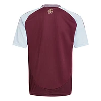 Youth adidas Claret Aston Villa 2024/25 Home Replica Jersey