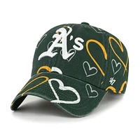 Girls Youth '47 Green Athletics Adore Clean Up Adjustable Hat
