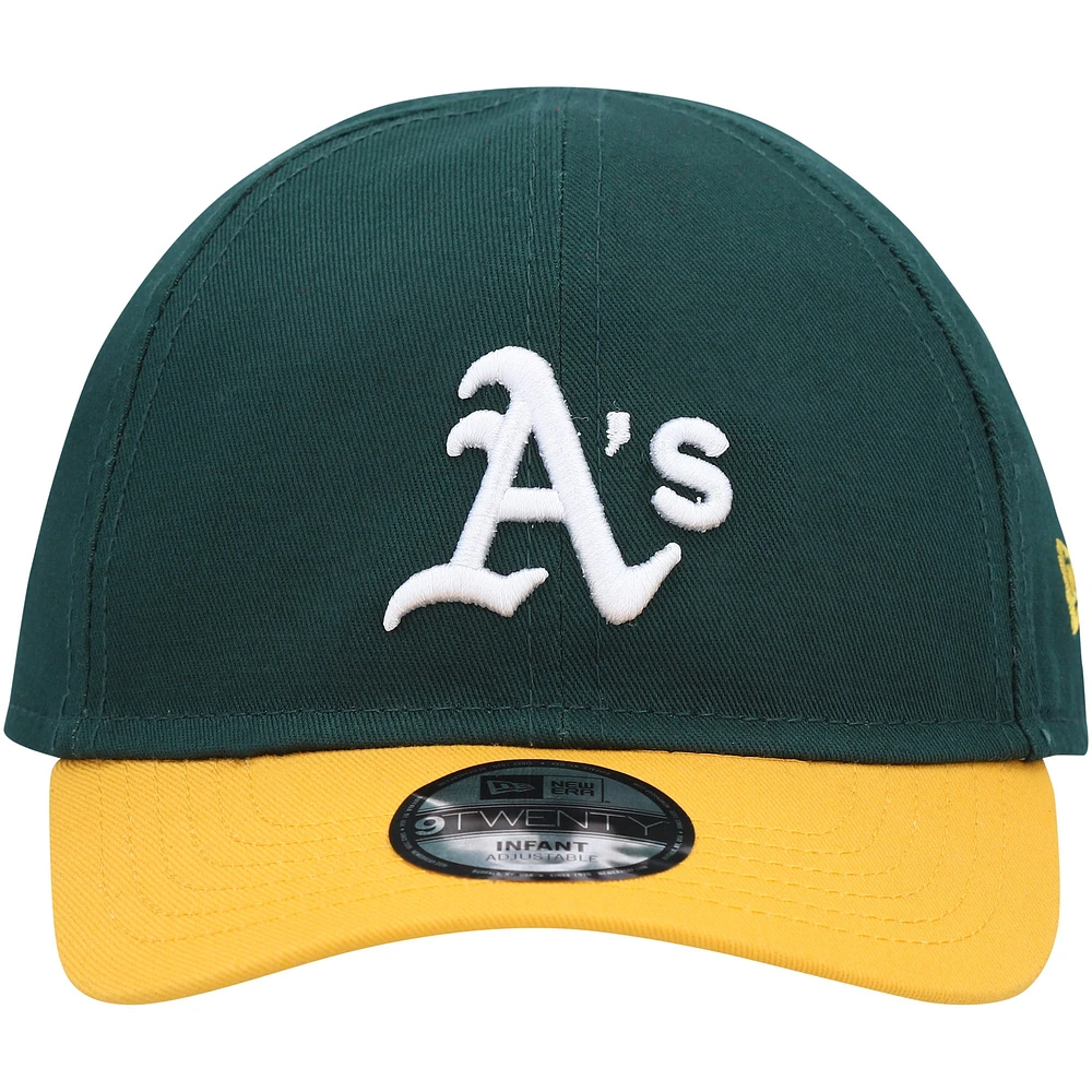 Casquette My First 9TWENTY Flex de couleur verte de l'équipe d'athlétisme de New Era pour bébé