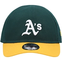 Casquette My First 9TWENTY Flex de couleur verte de l'équipe d'athlétisme de New Era pour bébé