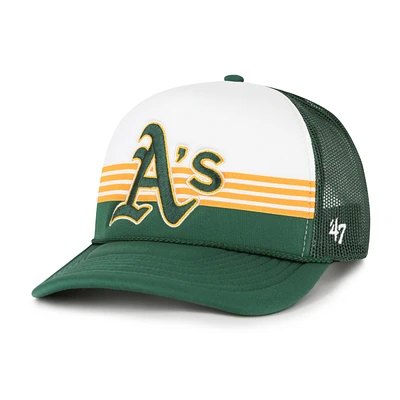 Casquette de camionneur ajustable '47 Green Athletics Lift Off pour homme