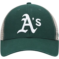 Men's '47 Green Athletics Flagship Wash MVP Trucker Snapback Hat