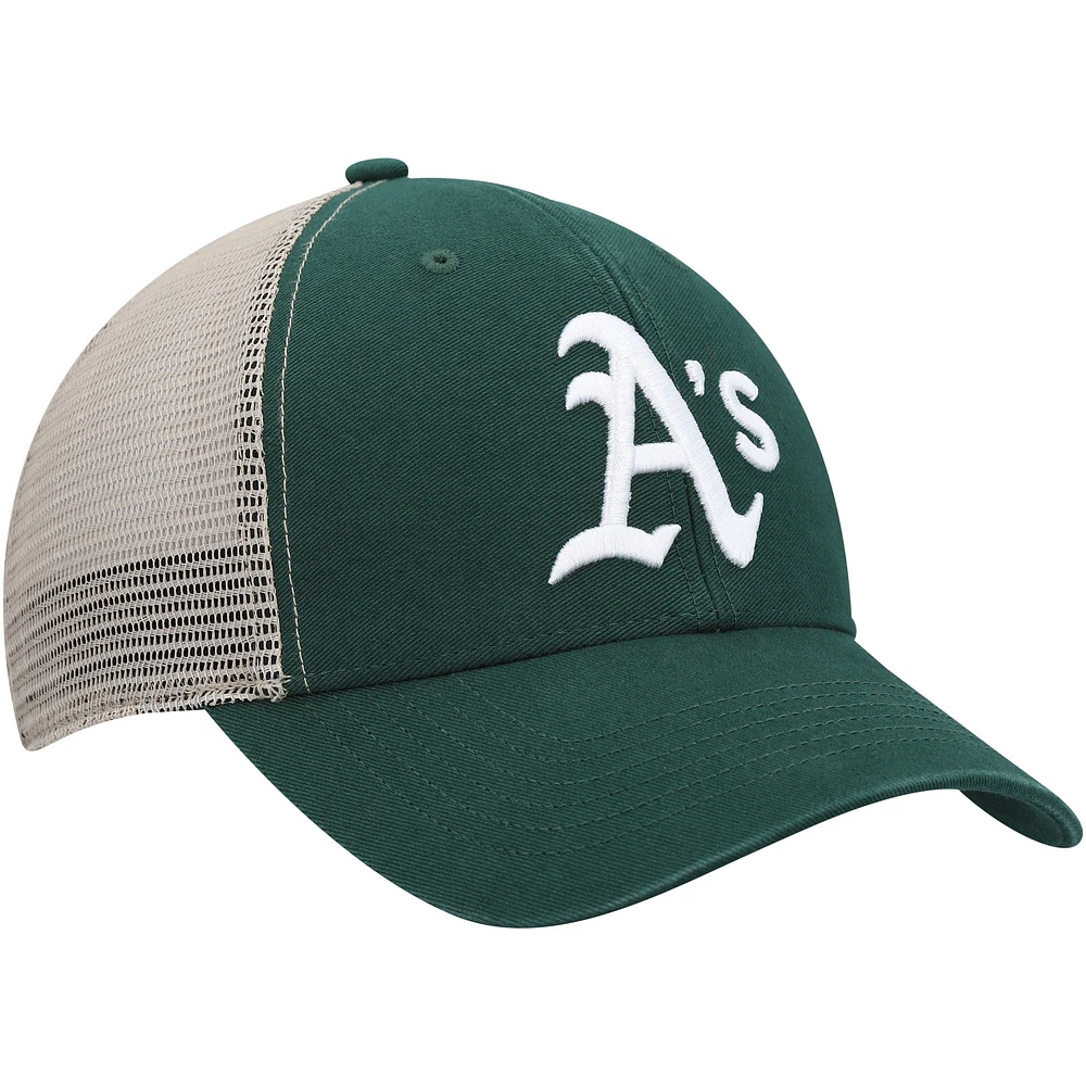 Men's '47 Green Athletics Flagship Wash MVP Trucker Snapback Hat