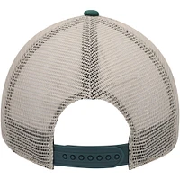 Men's '47 Green Athletics Flagship Wash MVP Trucker Snapback Hat