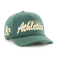 Men's '47 Green Oakland Athletics Corduroy Hitch Adjustable Hat