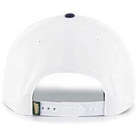 Men's '47 White Athletics Flag Script Hitch Snapback Hat