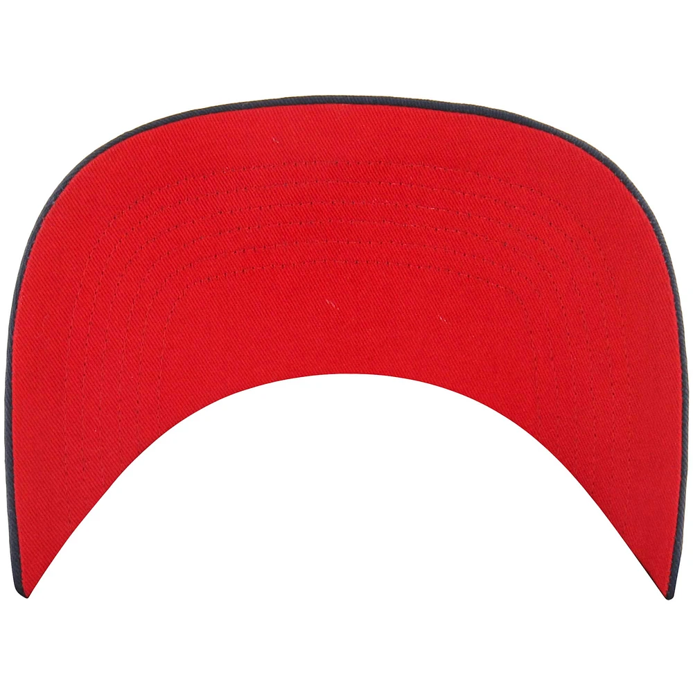 Men's '47 White Athletics Flag Script Hitch Snapback Hat