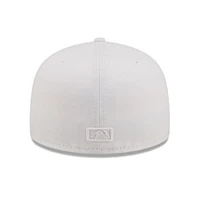 Men's New Era Athletics White on 59FIFTY Fitted Hat