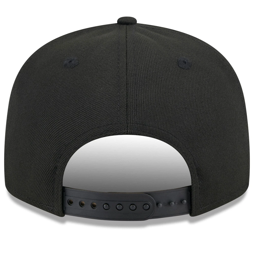 Men's New Era Black Athletics 2024 Armed Forces Day 9FIFTY Snapback Hat