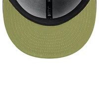 Men's New Era Black Athletics 2024 Armed Forces Day 9FIFTY Snapback Hat