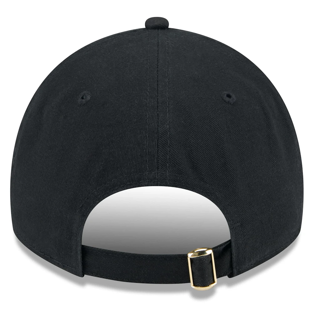 Men's New Era Black Athletics 2024 Armed Forces Day 9TWENTY Adjustable Hat