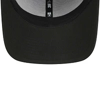 Men's New Era Black Athletics Logo 39THIRTY Flex Hat