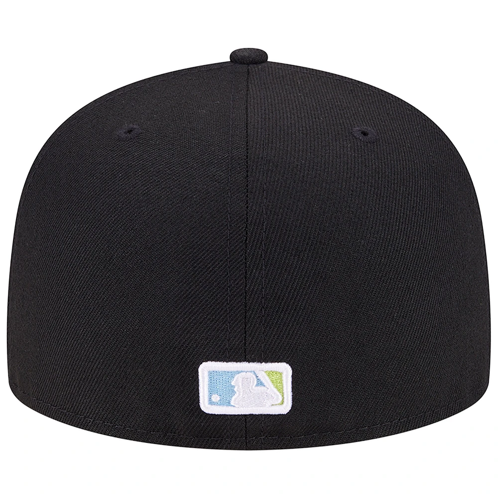 Men's New Era Black Athletics Multi-Color Pack 59FIFTY Fitted Hat