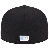 Men's New Era Black Athletics Multi-Color Pack 59FIFTY Fitted Hat