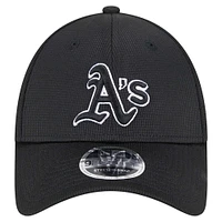 Men's New Era Black Athletics Pivot 9FORTY Adjustable Hat