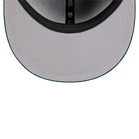 Men's New Era Black Athletics Shadow Stitch 59FIFTY Fitted Hat