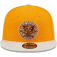 Men's New Era Gold Athletics Tiramisu 9FIFTY Snapback Hat