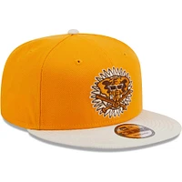 Men's New Era Gold Athletics Tiramisu 9FIFTY Snapback Hat