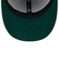 Men's New Era Gray Athletics 2024 Clubhouse Low Profile 59FIFTY Fitted Hat