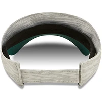 Men's New Era Gray Athletics Distinct Visor